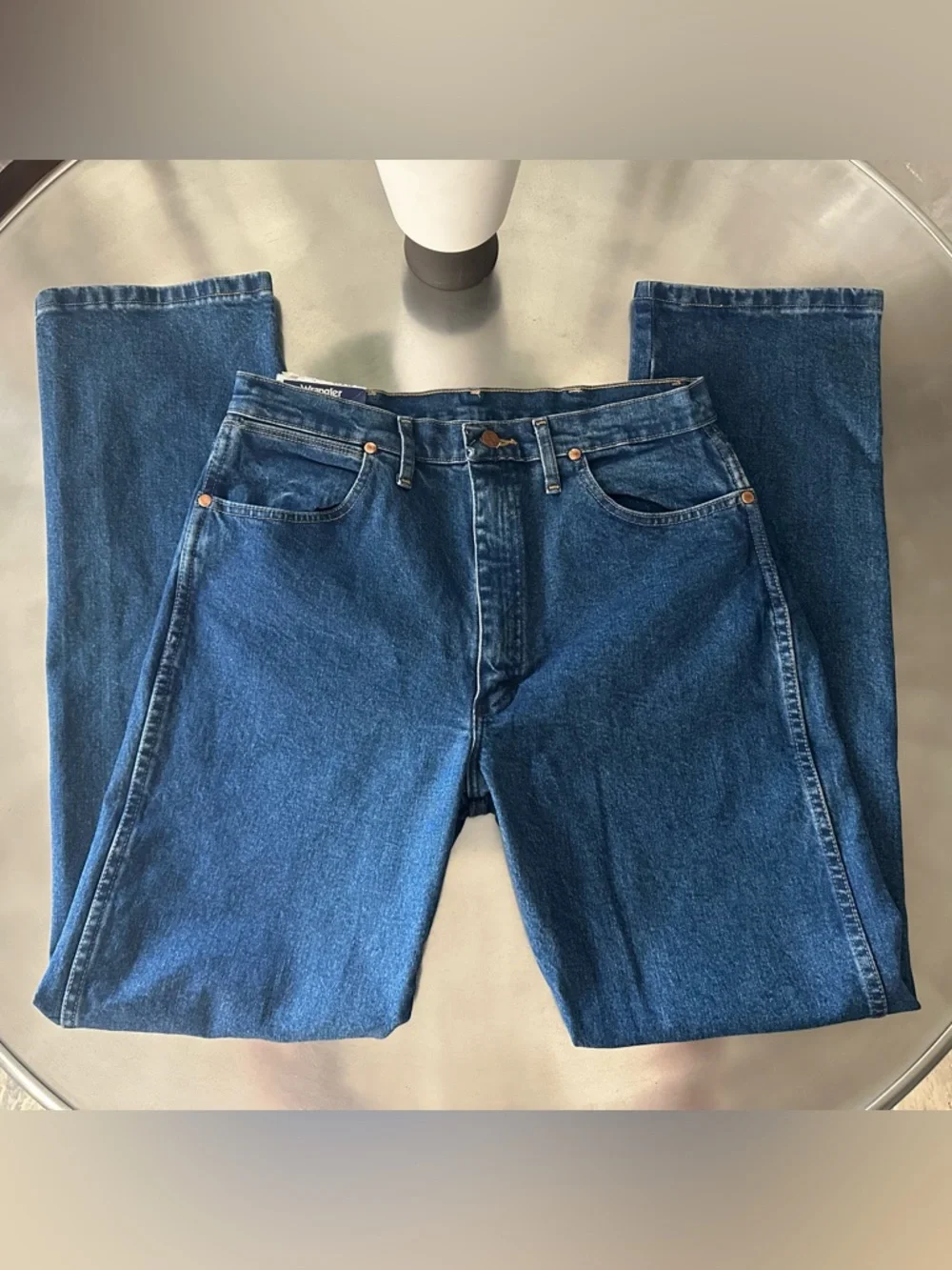 NWT Wrangler 14MWZ Jeans Cowboy Cut Slim Fit Womens size 11x34 - Picture 2 of 4